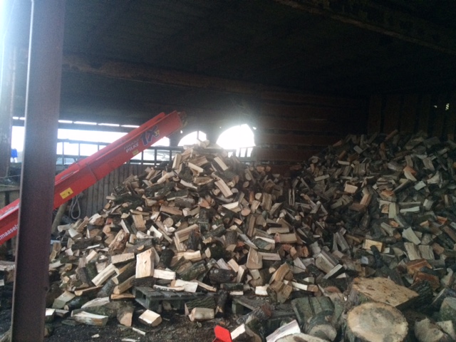 firewood processing in devon